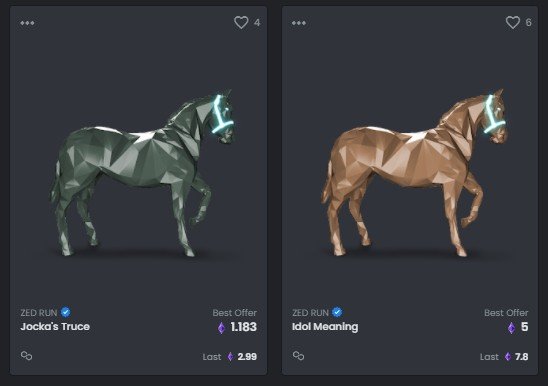increase zed run horse value